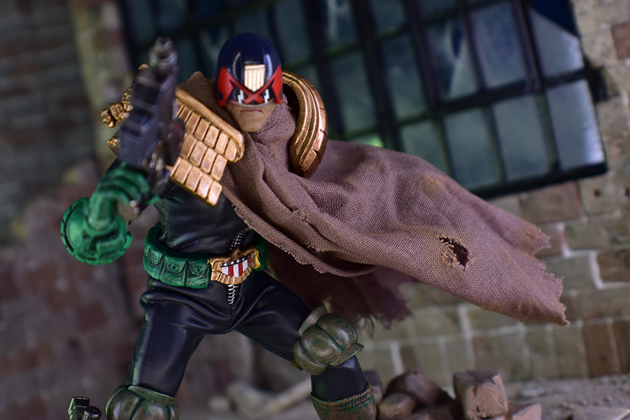 Cursed Earth Judge Dredd Exquisite Super SDCC 2024 Previews Exclusive 1/12 Scale Action Figure