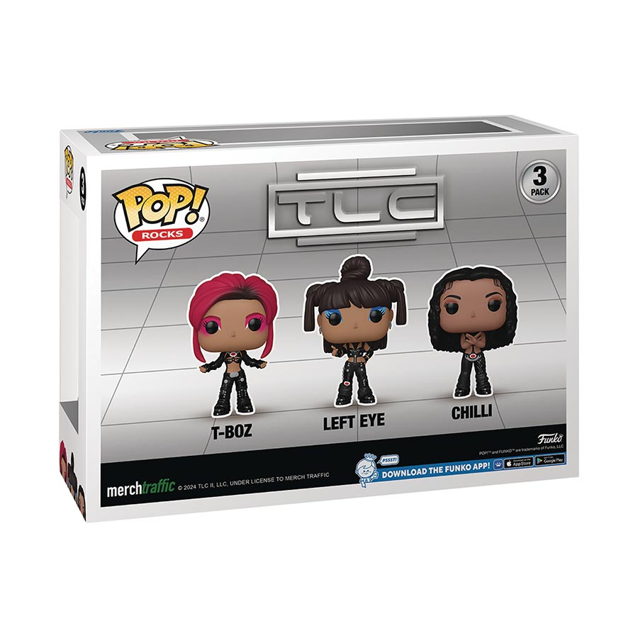 POP Rocks TLC 3-Pack Vinyl Figure