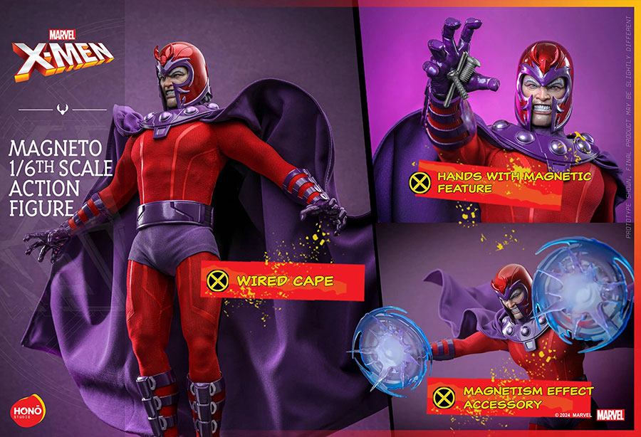Marvel Magneto Sixth Scale Action Figure