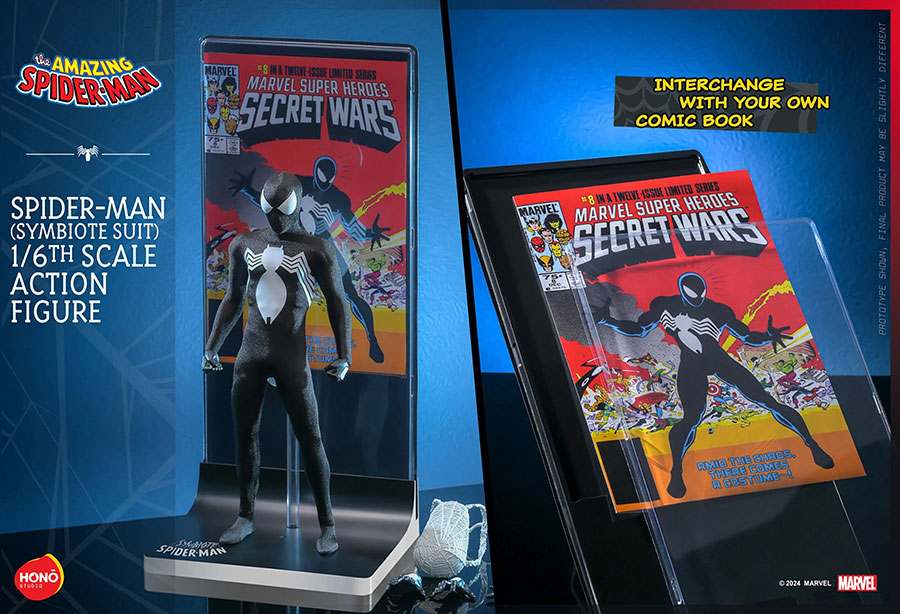 Spider-Man (Symbiote Suit) Sixth Scale Action Figure