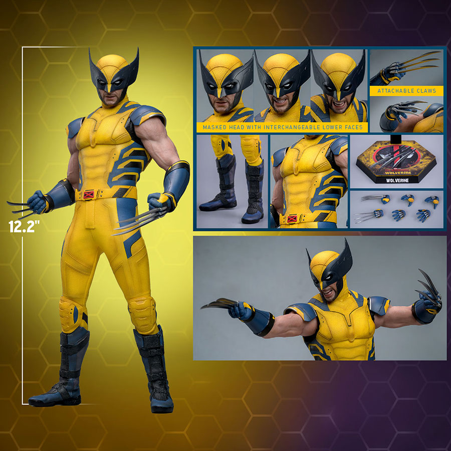 Marvel Deadpool & Wolverine Wolverine Sixth Scale Action Figure