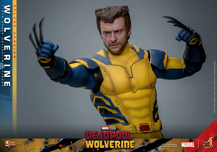 Marvel Deadpool & Wolverine Wolverine Deluxe Version Sixth Scale Action Figure