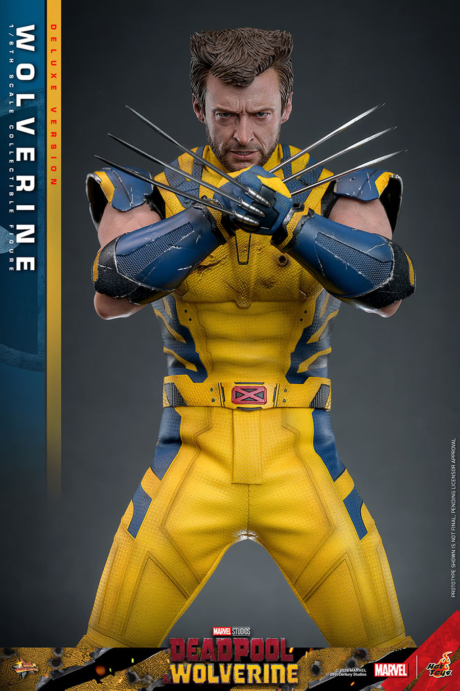 Marvel Deadpool & Wolverine Wolverine Deluxe Version Sixth Scale Action Figure