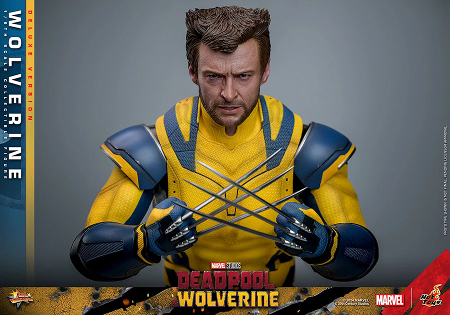 Marvel Deadpool & Wolverine Wolverine Deluxe Version Sixth Scale Action Figure