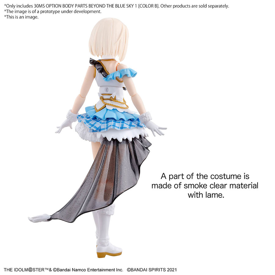 30 Minutes Sisters The Idolm@sters Shinycolors Kit - Option Body Parts Beyond The Blue Sky 1 (Color B)