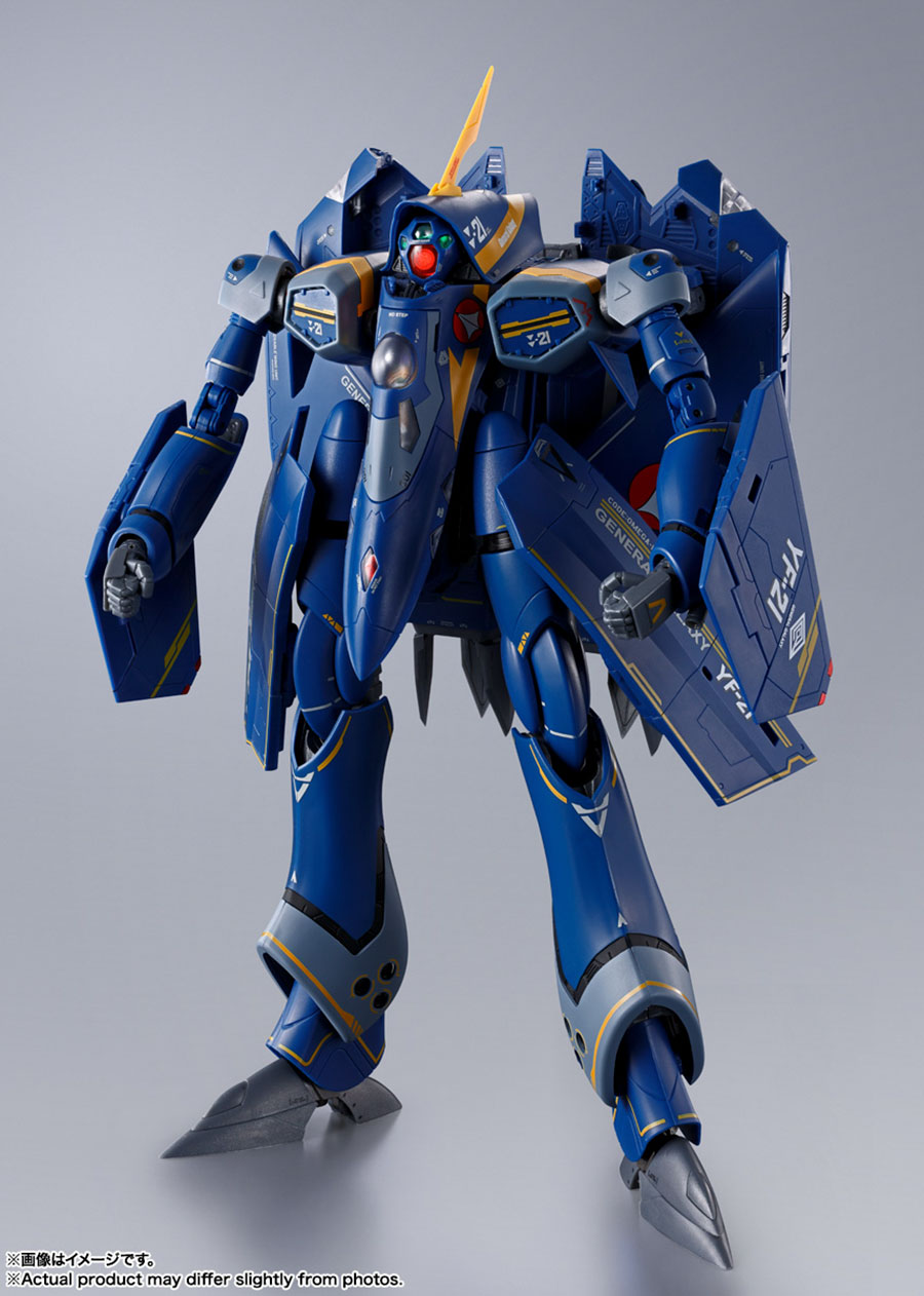Macross Plus DX Chogokin - YF-21 Guld Goa Bowman Use Action Figure