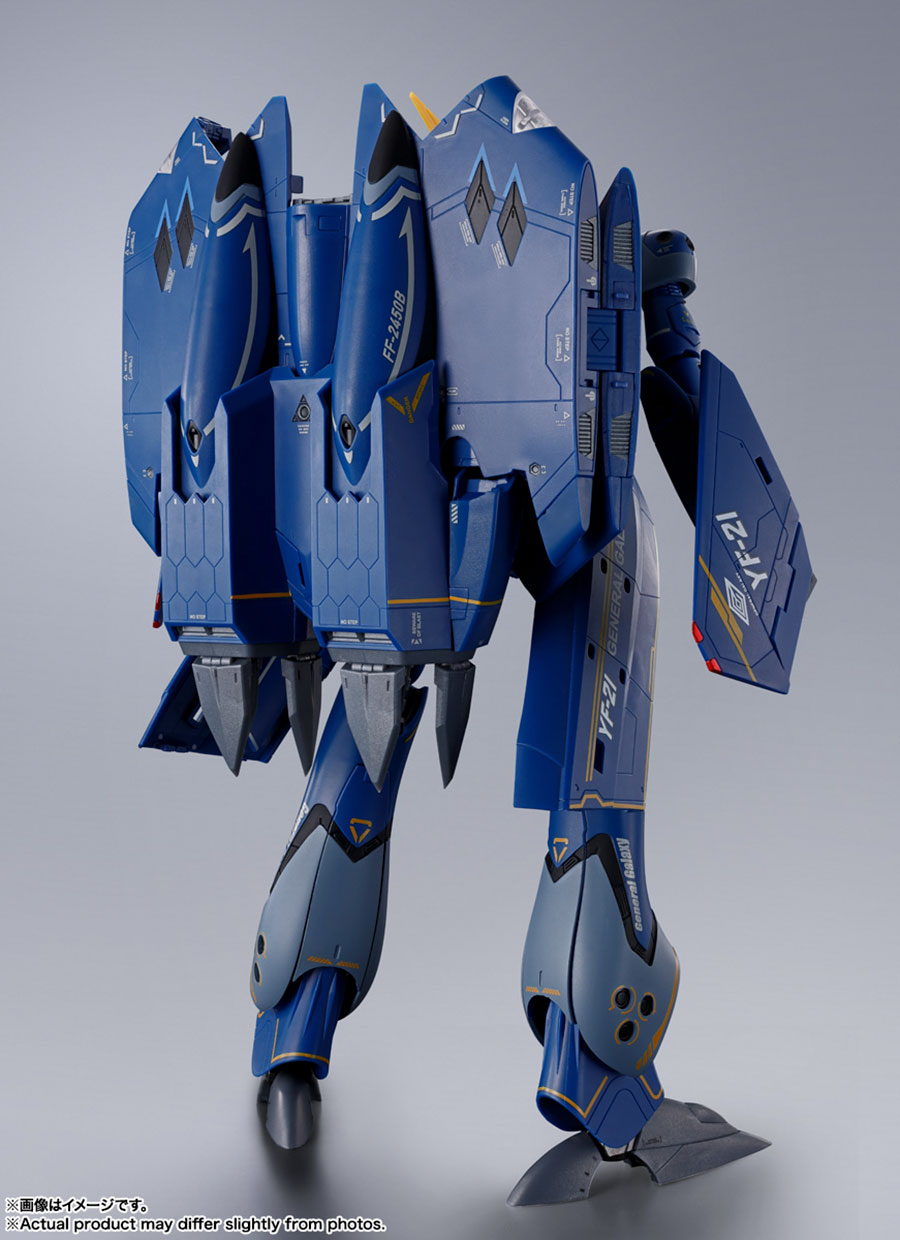Macross Plus DX Chogokin - YF-21 Guld Goa Bowman Use Action Figure