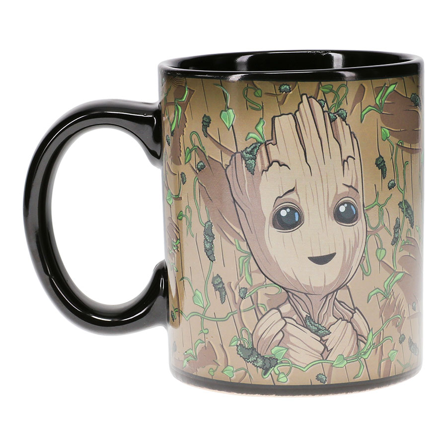 Guardians Of The Galaxy Groot Heat Change Mug