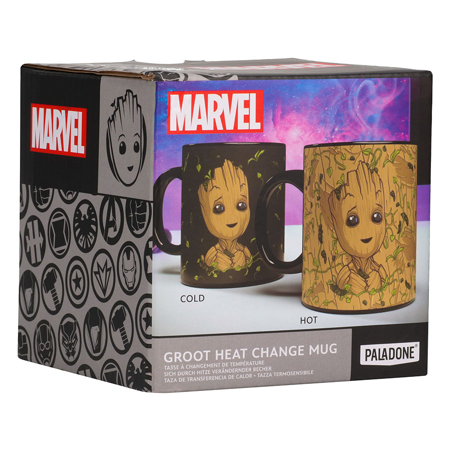 Guardians Of The Galaxy Groot Heat Change Mug