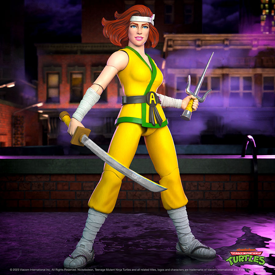 Teenage Mutant Ninja Turtles Ultimate Action Figure - Ninja April
