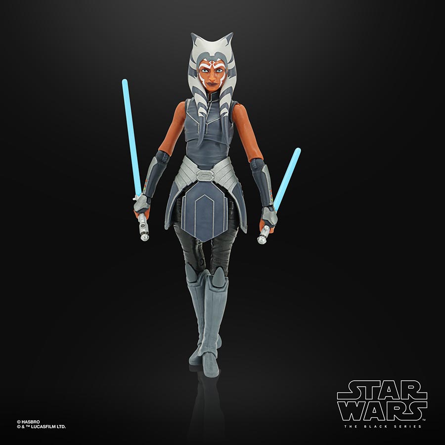 Star Wars Black Series Star Wars Clone Wars Ahsoka Tano 6-Inch Action Figure Re-Run Version