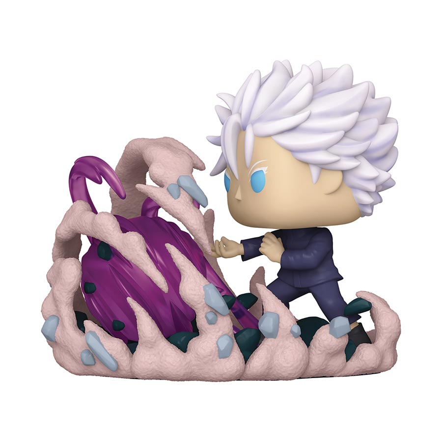 POP Deluxe Jujutsu Kaisen Satoru Gojo Using Hollow Technique Vinyl Figure