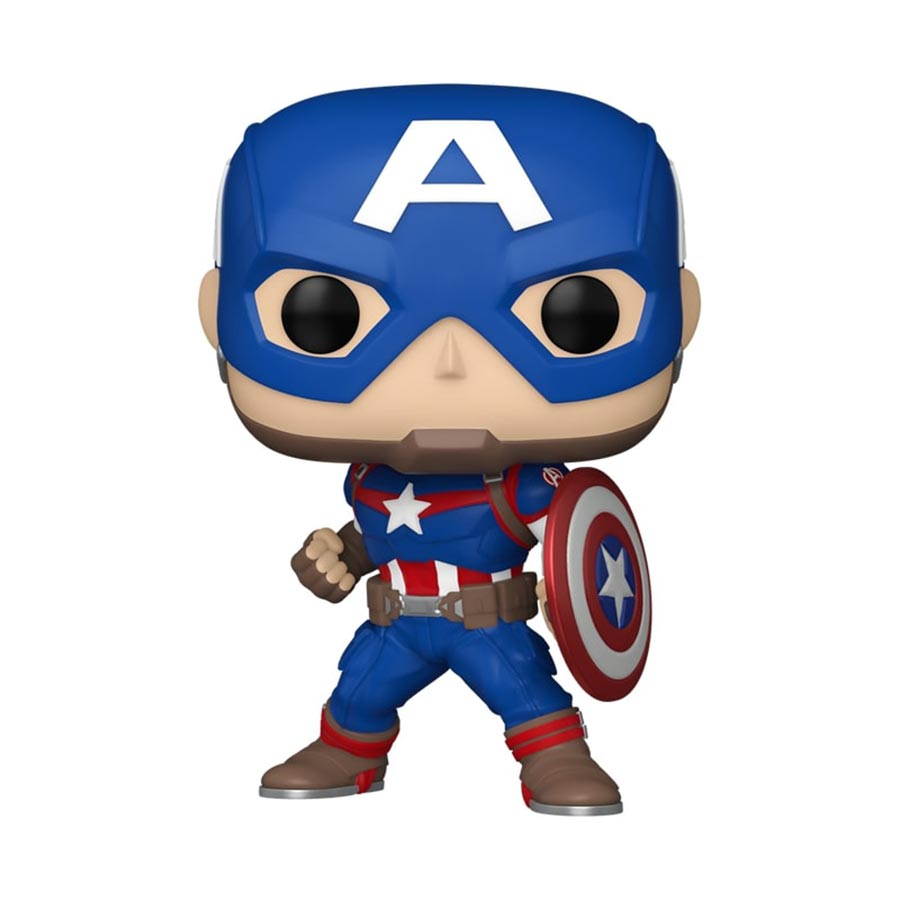 POP Marvel Marvel New Classics Captain America Vinyl Bobble Head
