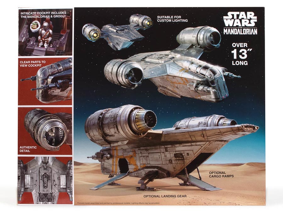 Star Wars The Mandalorian Razor Crest 1/72 Scale AMT Model Kit