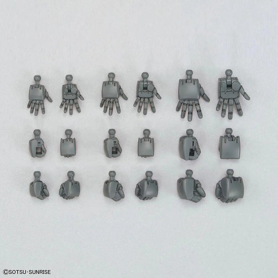 Option Parts Set Gunpla Kit #04 - Build Hands Round