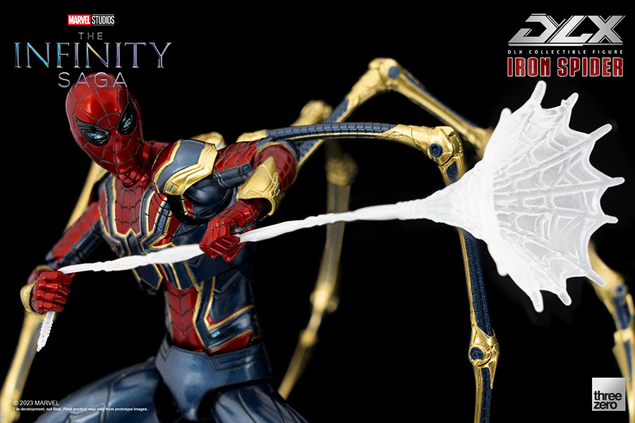 Marvel Infinity Saga Deluxe Iron Spider 1/12 Scale Action Figure