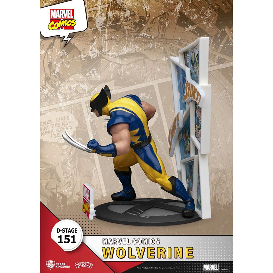 Marvel Comics DS-151 Wolverine D-Stage SDCC 2024 Previews Exclusive Statue