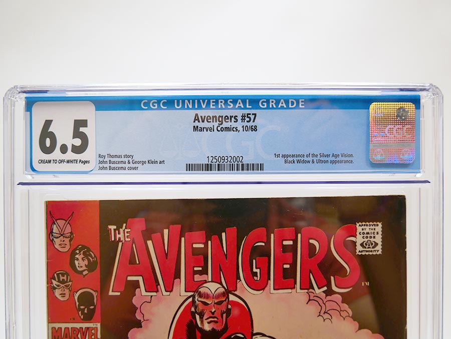 Avengers #57 Cover E 1st Ptg CGC 6.5