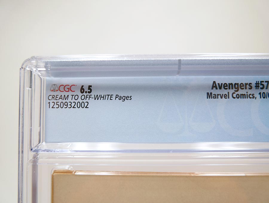Avengers #57 Cover E 1st Ptg CGC 6.5