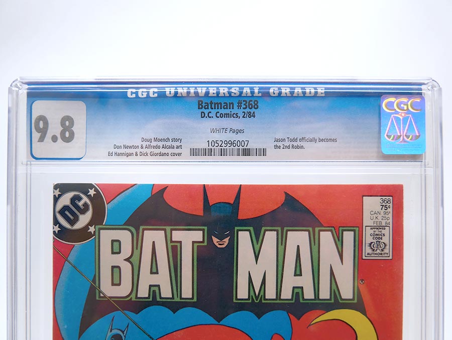 Batman #368 Cover C Regular Cover CGC 9.8