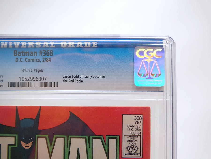 Batman #368 Cover C Regular Cover CGC 9.8