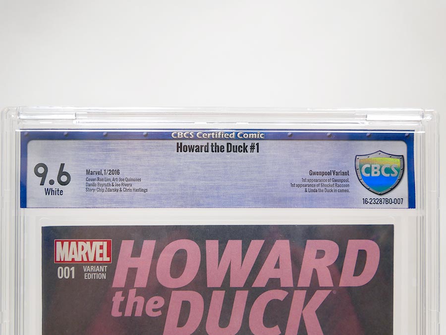 Howard The Duck Vol 5 #1 Cover J Incentive Ron Lim Gwenpool Variant Cover CBCS 9.6