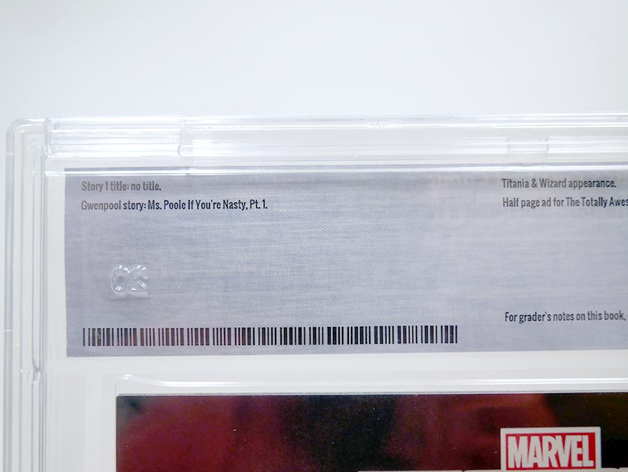 Howard The Duck Vol 5 #1 Cover J Incentive Ron Lim Gwenpool Variant Cover CBCS 9.6