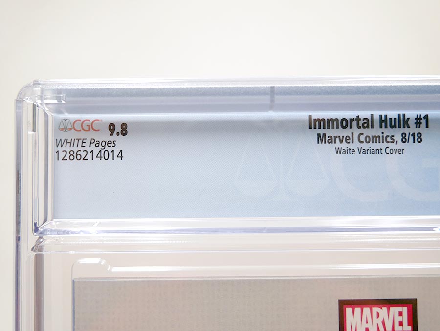 Immortal Hulk #1 Cover L Matthew Waite Variant Cover CGC 9.8