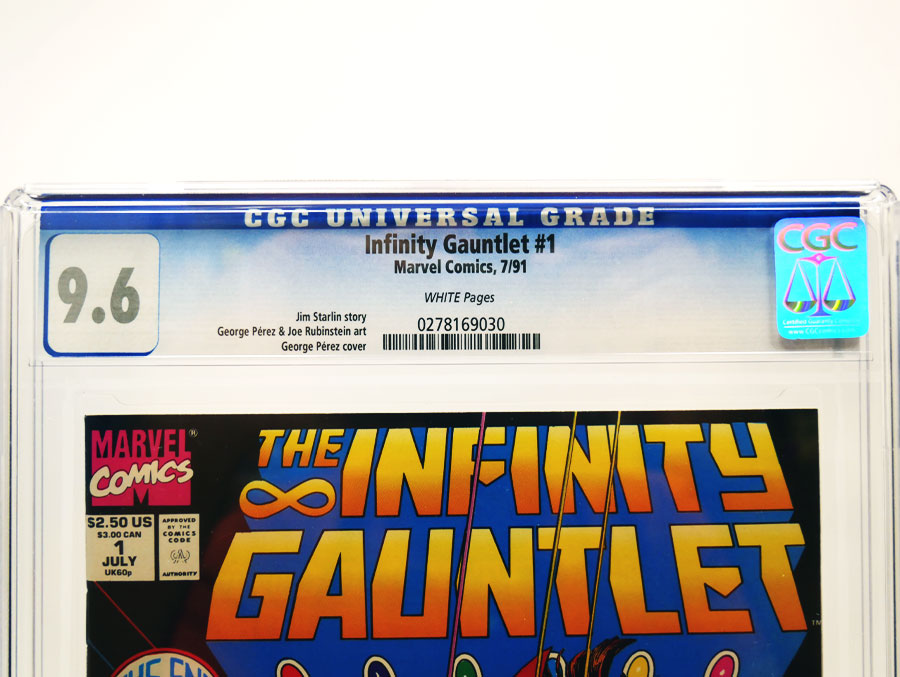 Infinity Gauntlet #1 Cover D CGC 9.6