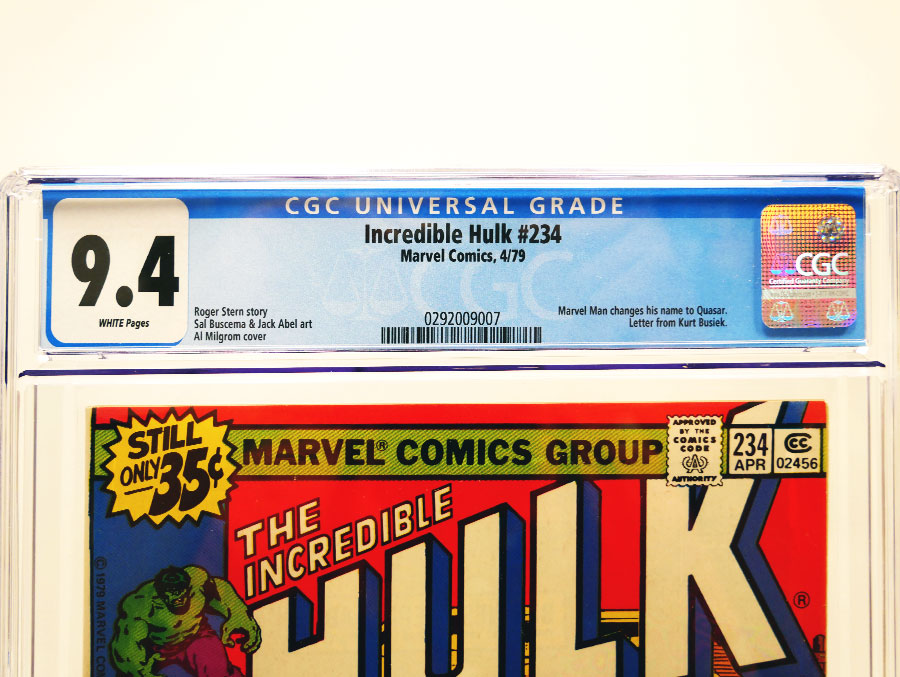 Incredible Hulk #234 Cover B CGC 9.4