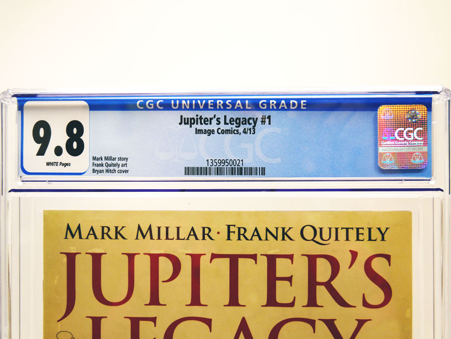 Jupiters Legacy #1 Cover R 1st Ptg Regular Frank Quitely  CGC 9.8