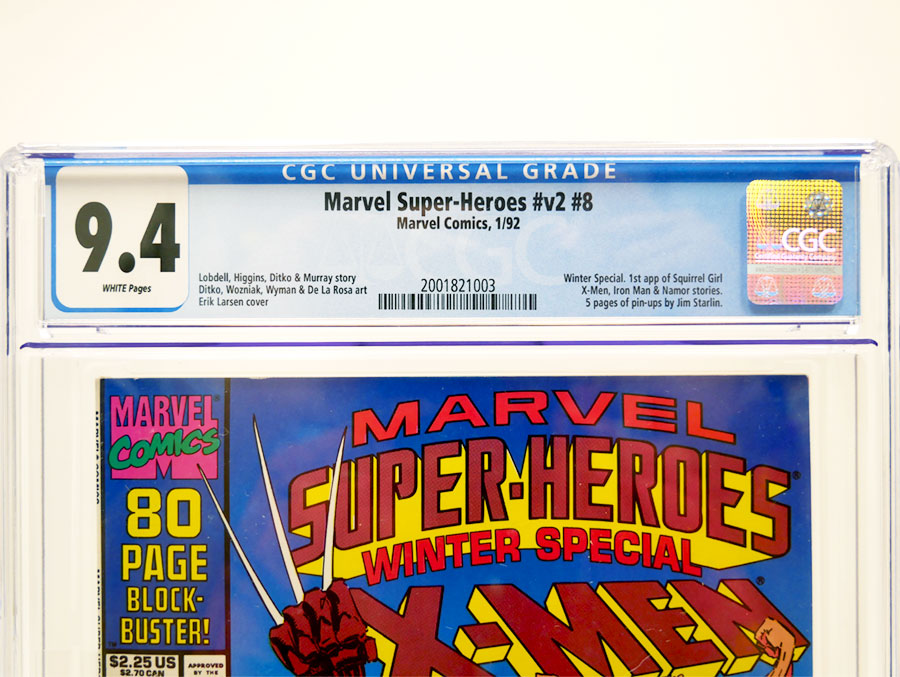 Marvel Super-Heroes Vol 2 #8 Cover C Newsstand Variant CGC 9.4