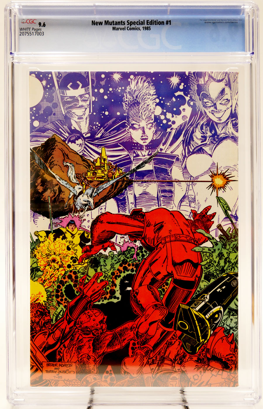 New Mutants Special Edition #1 Cover B CGC 9.6