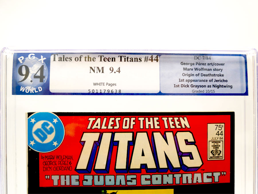 Tales Of The Teen Titans #44 Cover E PGX 9.4