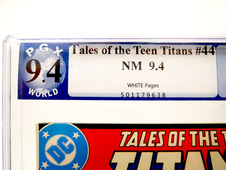 Tales Of The Teen Titans #44 Cover E PGX 9.4