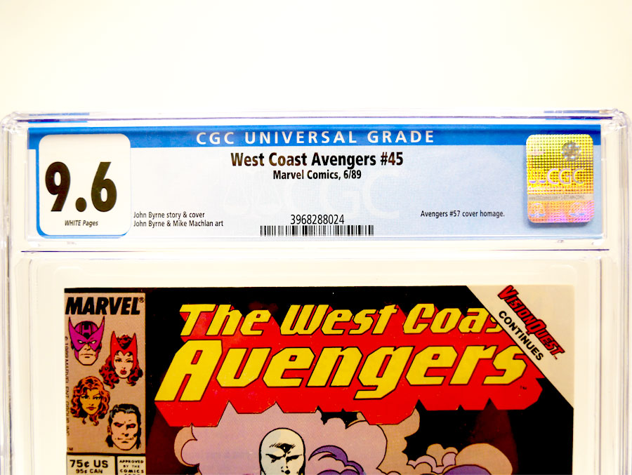 West Coast Avengers Vol 2 #45 Cover B CGC 9.6