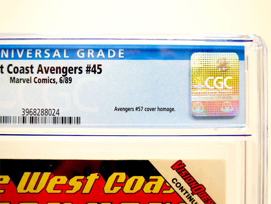 West Coast Avengers Vol 2 #45 Cover B CGC 9.6