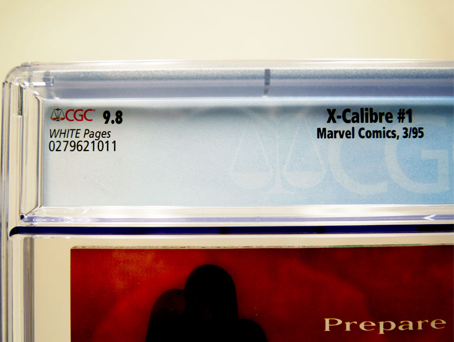 X-Calibre #1 Cover C 1st Ptg CGC 9.8