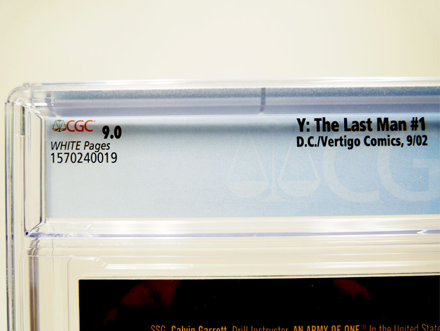 Y The Last Man #1 Cover D 1st Ptg CGC 9.0
