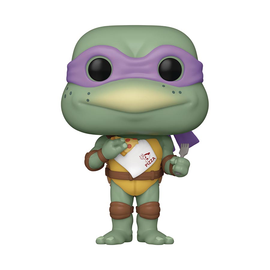 POP Movies Teenage Mutant Ninja Turtles Donatello With Pizza Slice Vinyl Figure