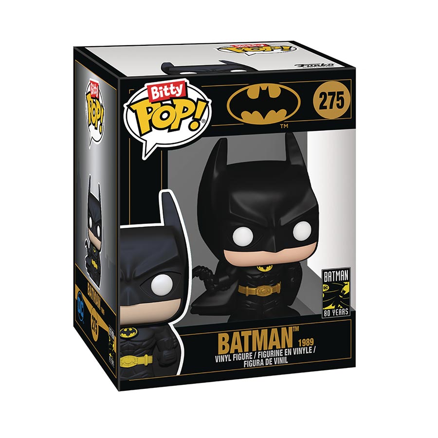 Bitty POP Batman 85th Anniversary Batman Series 1 Batman 4-Pack Vinyl Figure