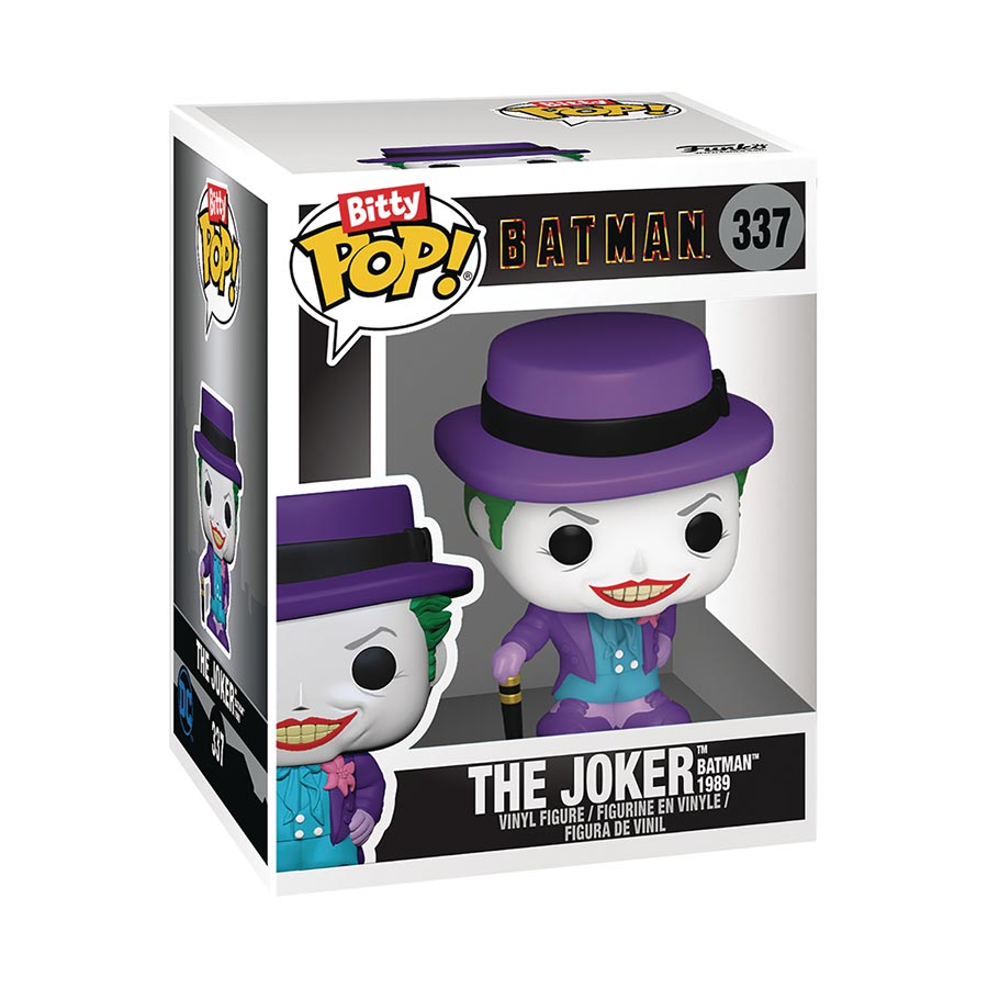 Bitty POP Batman 85th Anniversary Batman Series 1 Batman 4-Pack Vinyl Figure