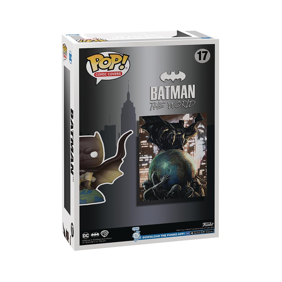 POP Comic Cover Batman Batman The World 1 Batman Vinyl Figure