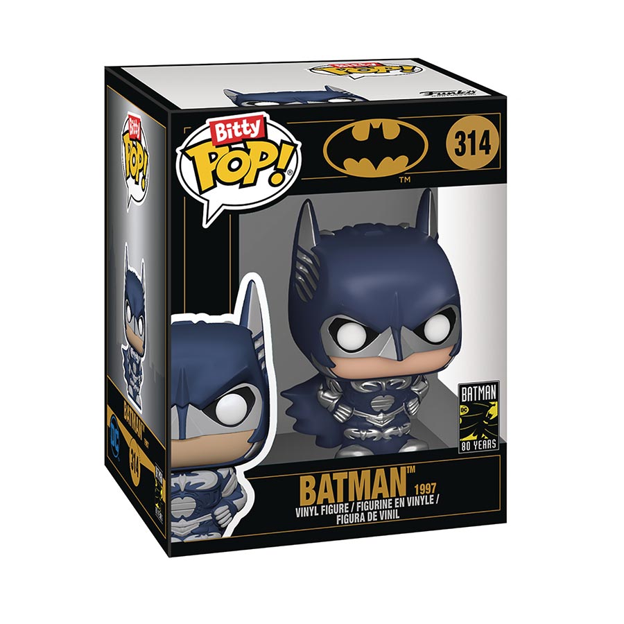 Bitty POP Batman 85th Anniversary Batman Series 3 Mr Freeze 4-Pack Vinyl Figure
