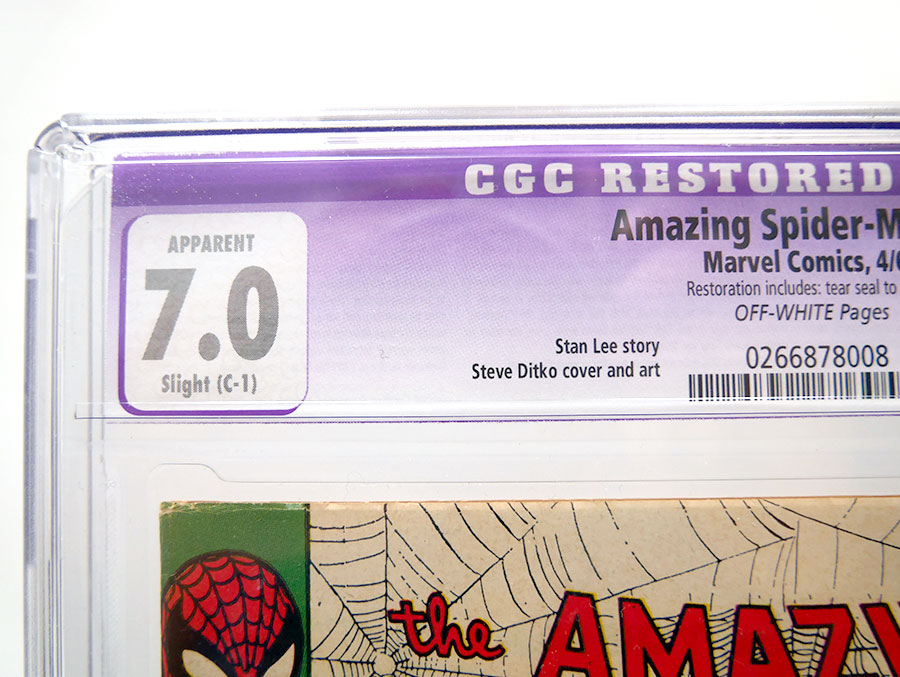 Amazing Spider-Man #23 Cover C CGC Restored 7.0