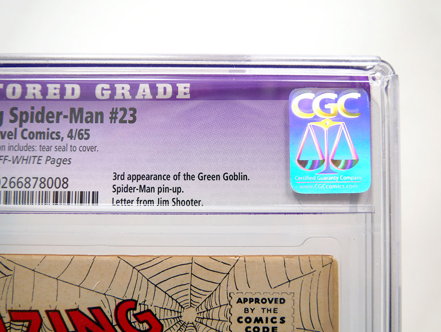 Amazing Spider-Man #23 Cover C CGC Restored 7.0