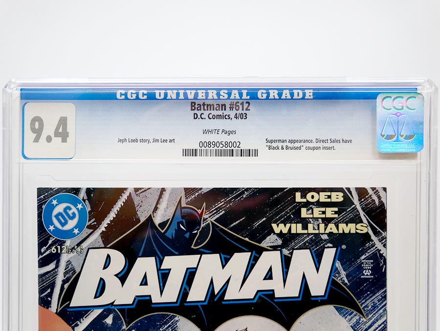 Batman #612 Cover E 1st Ptg Regular Cover CGC 9.4