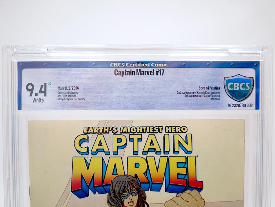 Captain Marvel Vol 6 #17 Cover D 2nd Ptg Adrian Alphona Variant Cover CBCS 9.4