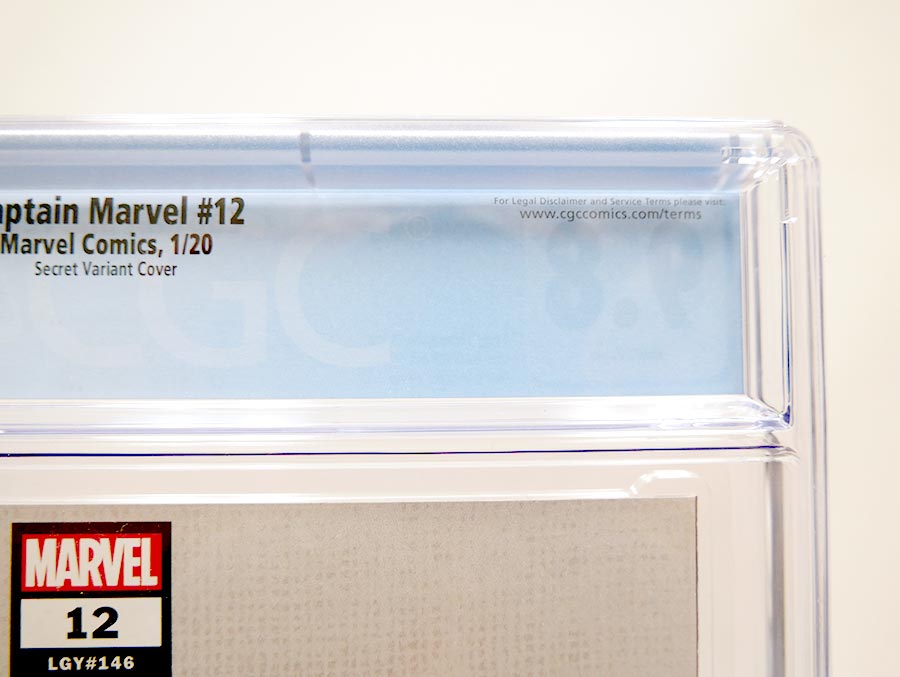 Captain Marvel Vol 9 #12 Cover J Mark Brooks Secret Variant Cover CGC 9.8