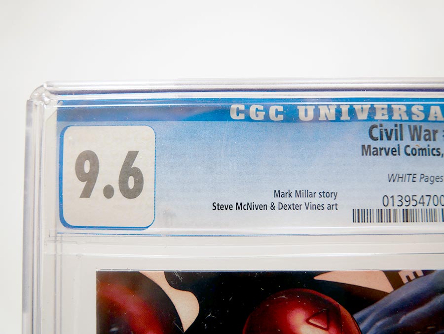 Civil War #2 Cover G 1st Ptg Regular Cover CGC 9.6